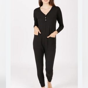 Wednesday Romper, Black Large